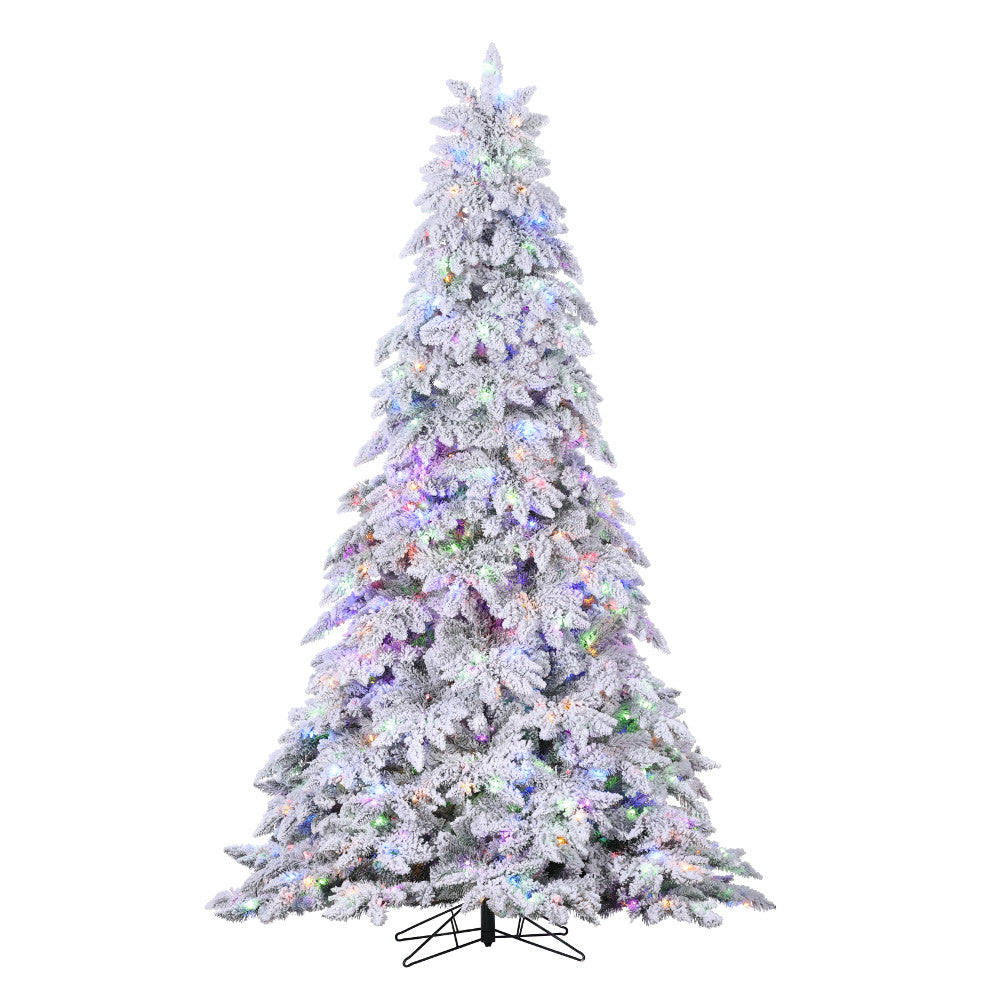 Chamonix Tree 7.5' x 58" with 900 Clear Lights