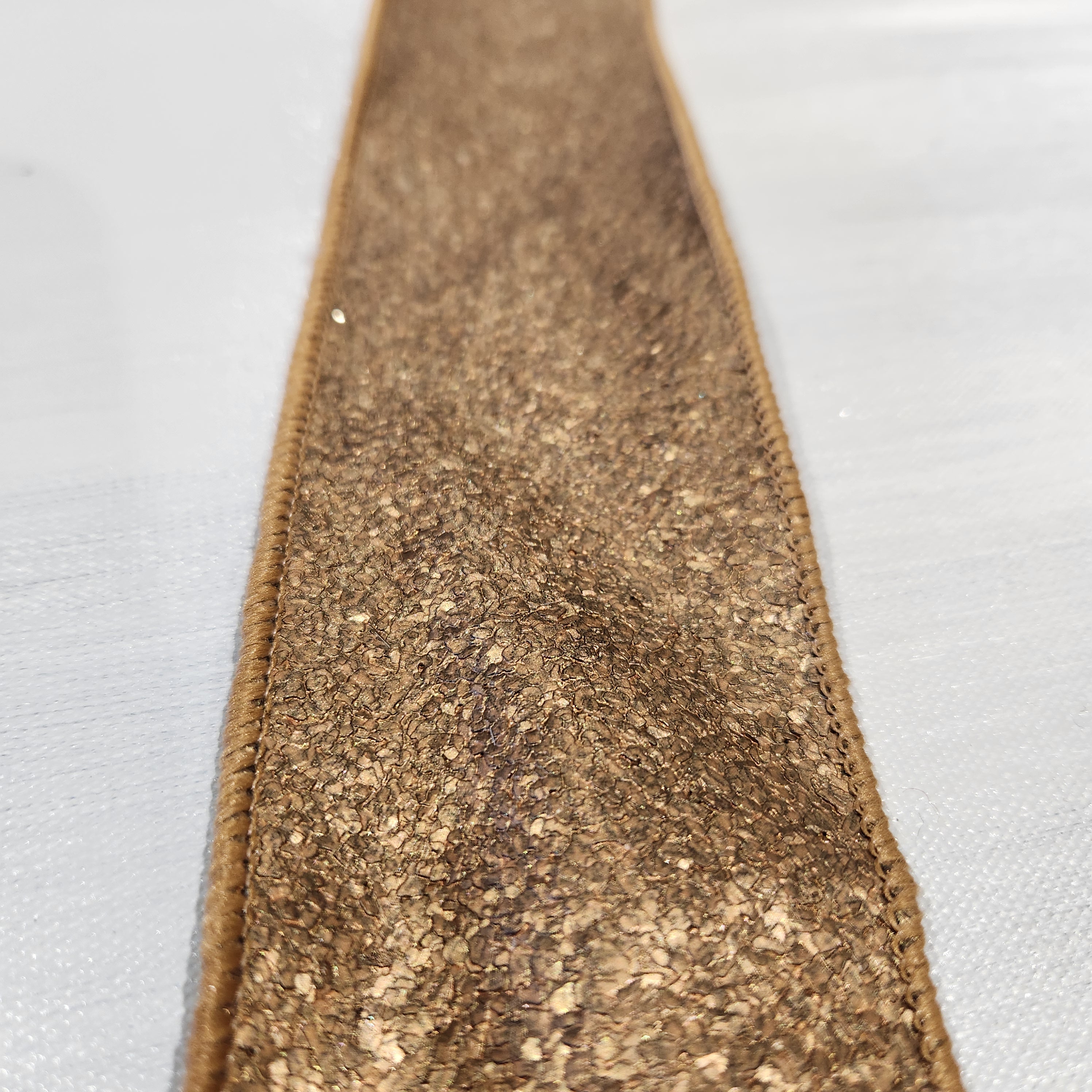 Ruban texturé bronze 2,5" x 30'