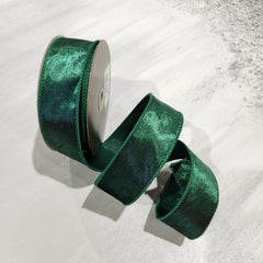 Green Velvet Ribbon 1.5" x 30'