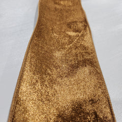 Brown Velvet Ribbon 4" x 30'