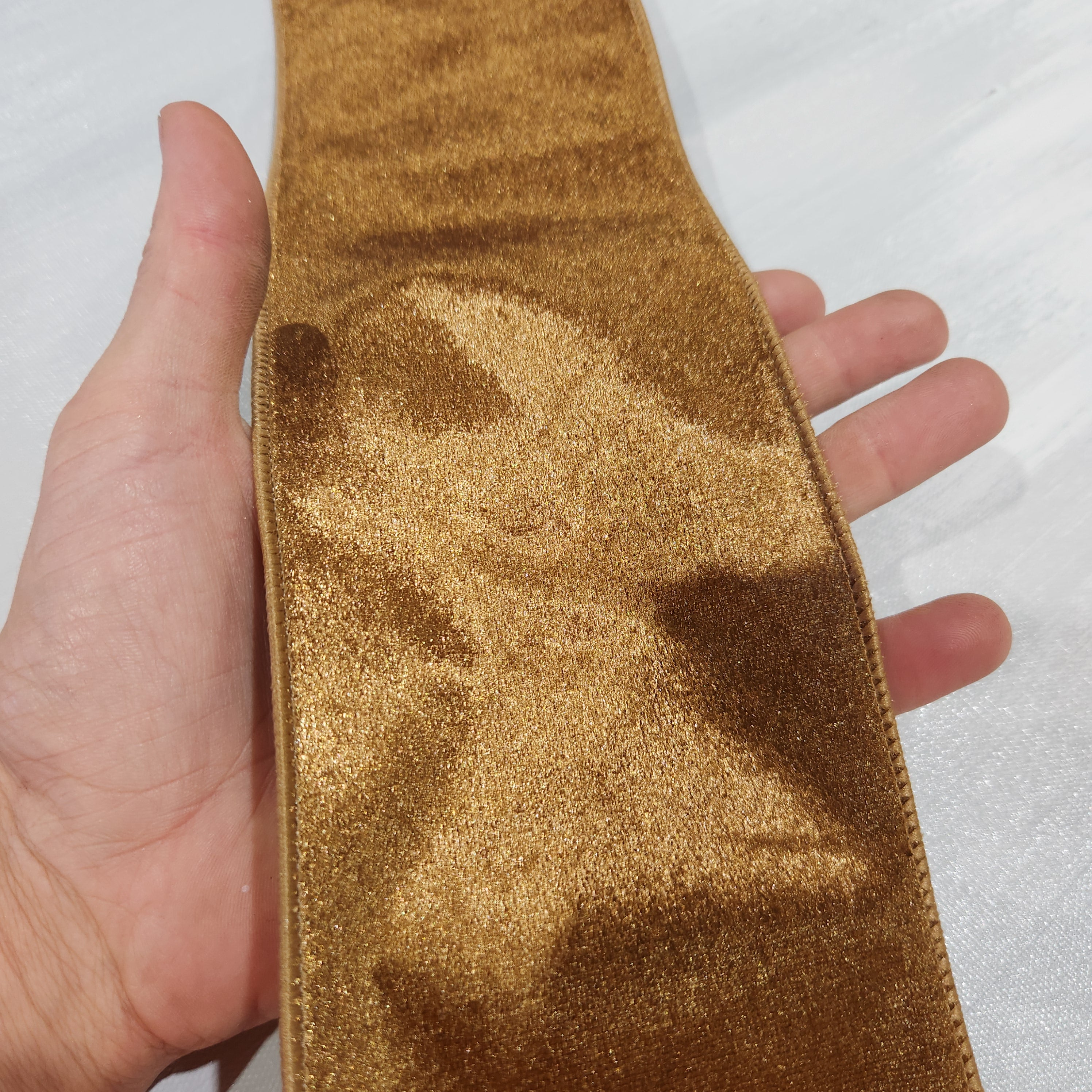 Brown Velvet Ribbon 4" x 30'