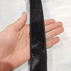 Black Velvet Ribbon 1.5" x 30'