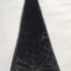 Black Velvet Ribbon 2.5" x 30'