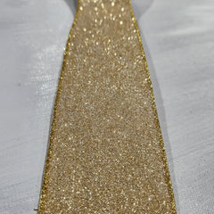 Gold Frosted Ribbon 2.5" x 30'