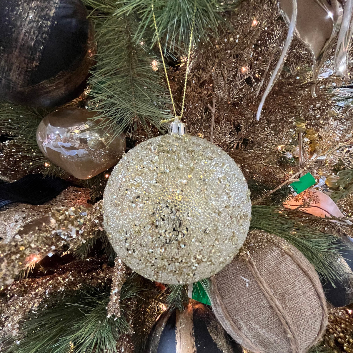 4" Champagne Pearl Ball