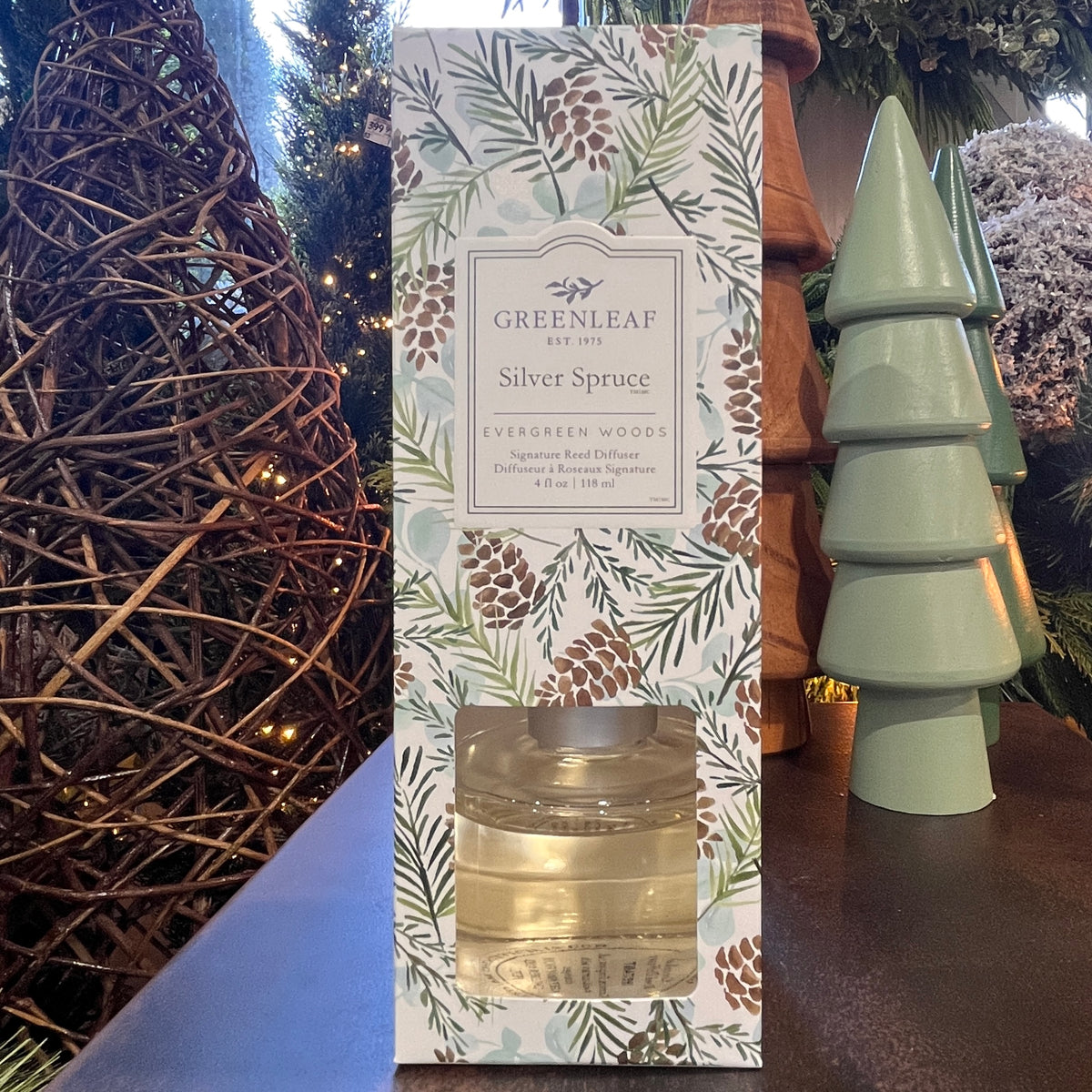 Silver Spruce 4 oz Reed Diffuser