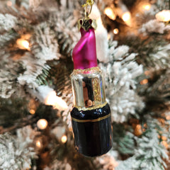 Rose Gold Glass Lipstick 3.25"