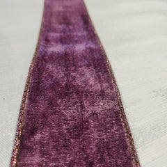 Ruban en velours lilas 2,5" x 15'