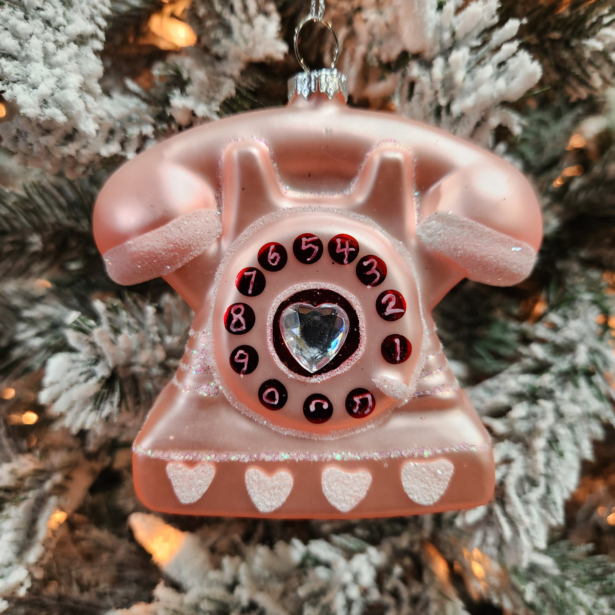 4.5" Pink Glass Phone