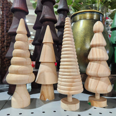 Assorted blond pine fir (4) 11cm x 30cm