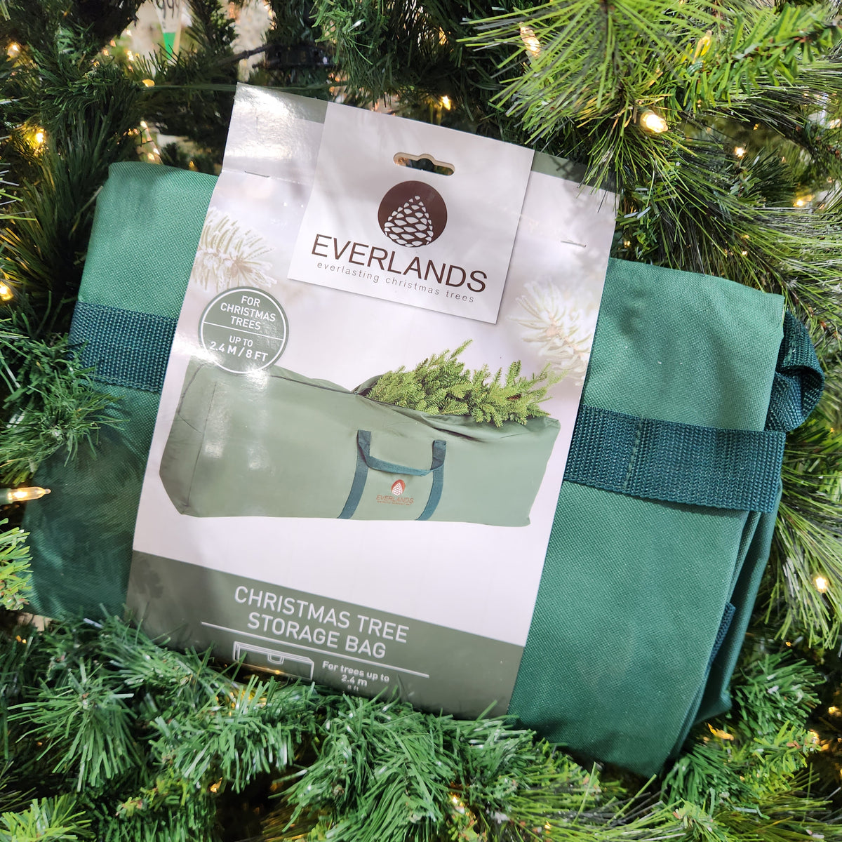 Green Christmas tree storage bag 142x47cm