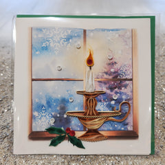 Christmas Candle Card