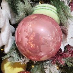 8" Pink Seamless Plastic Ball