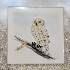 Carte Hibou sur branche